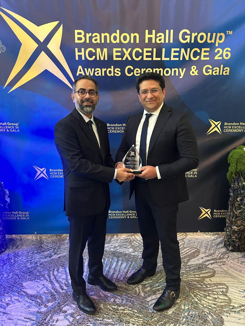 Award ceremony at Brandon Hall HCM Excellence 26 Gala